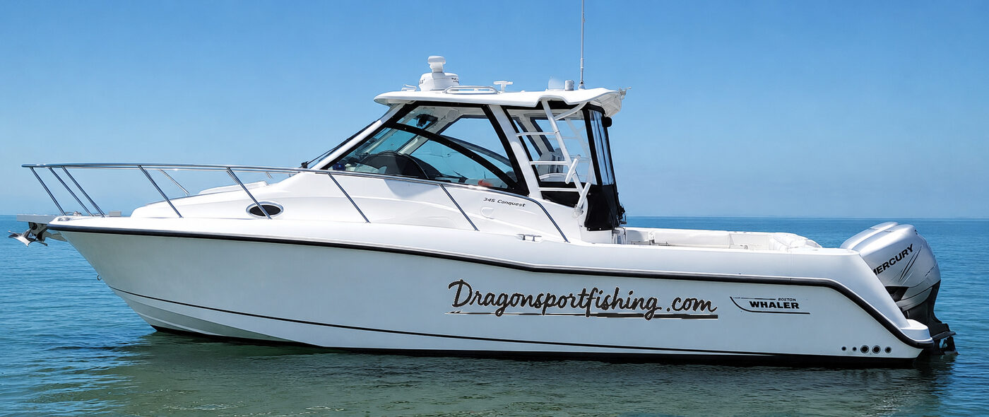 Baby Dragon, a 34.5-foot Boston Whaler 345 Conquest